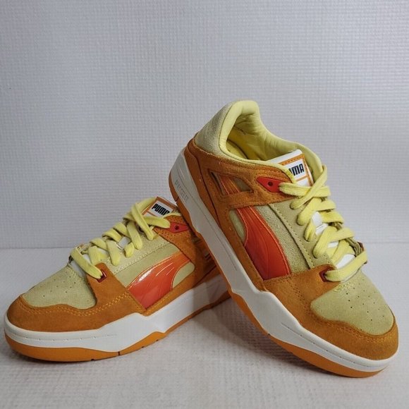 Puma Pokemon Slipstream Lo Jr Charmander Shoe Sneaker Mens Kid Youth Size 5.5 US - Picture 3 of 11